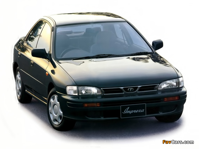 Pictures of Subaru Impreza 1992–96 (640 x 480)