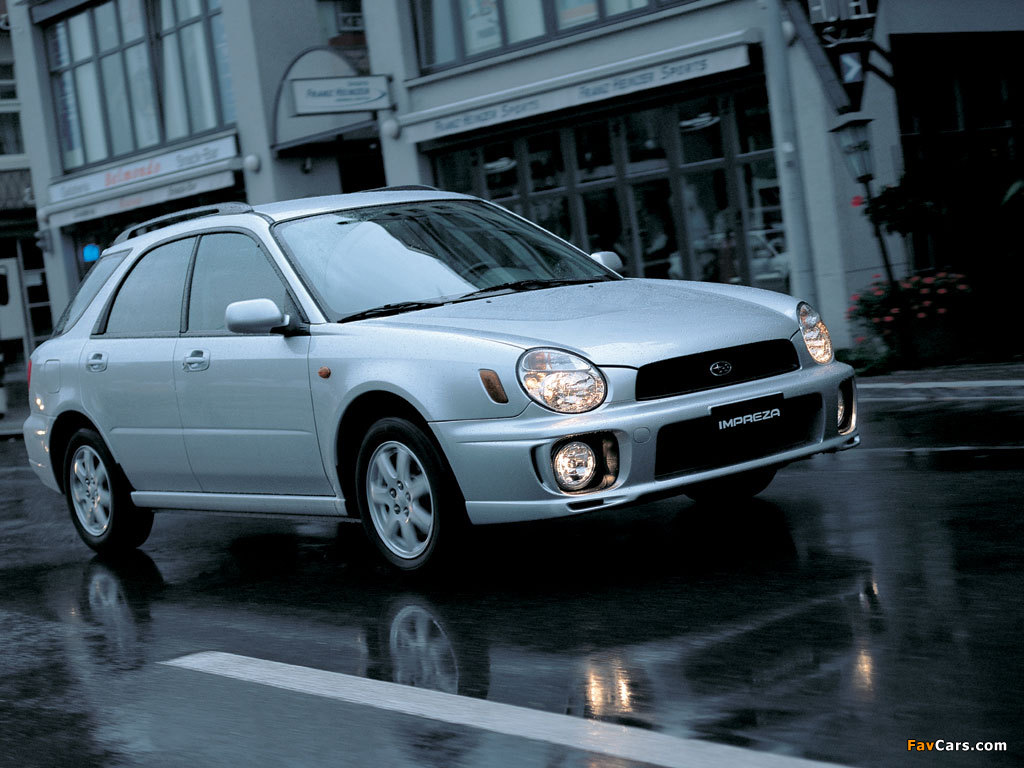 Pictures of Subaru Impreza Sport Wagon 2000–02 (1024 x 768)