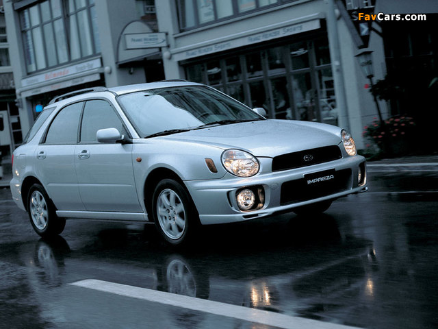 Pictures of Subaru Impreza Sport Wagon 2000–02 (640 x 480)