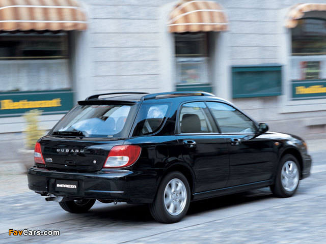 Pictures of Subaru Impreza Sport Wagon 2000–02 (640 x 480)