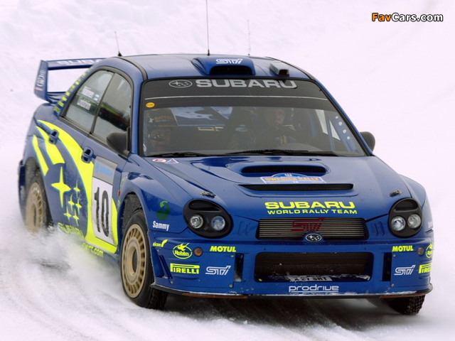 Pictures of Subaru Impreza WRC 2001–02 (640 x 480)