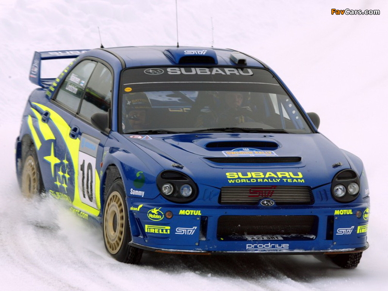 Pictures of Subaru Impreza WRC 2001–02 (800 x 600)