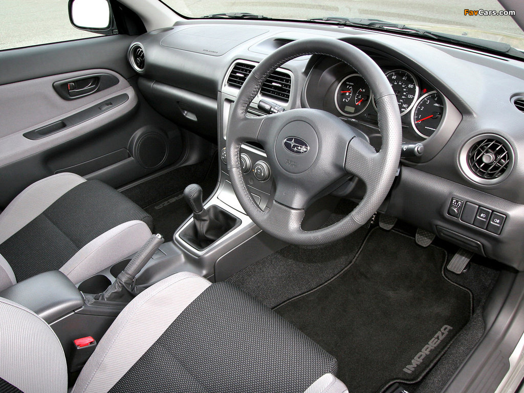 Pictures of Subaru Impreza UK-spec (GD) 2005–07 (1024 x 768)