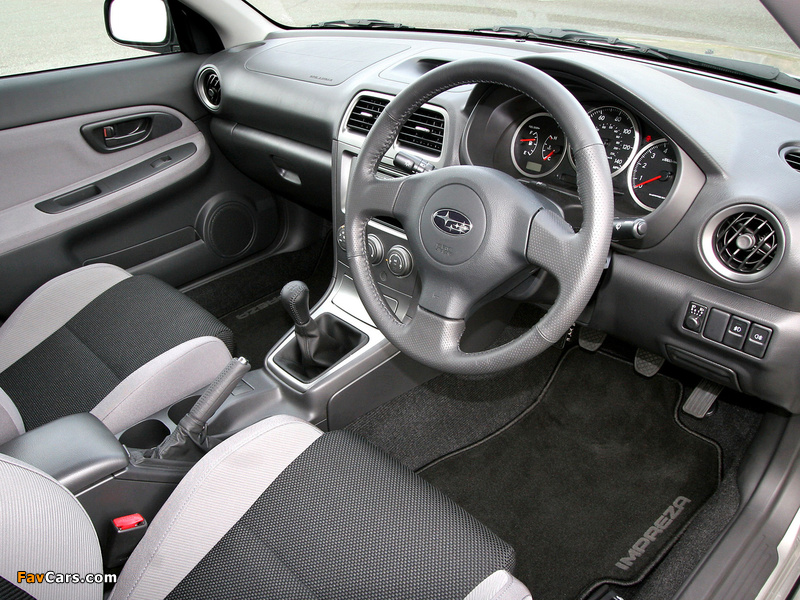 Pictures of Subaru Impreza UK-spec (GD) 2005–07 (800 x 600)