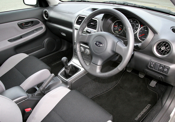 Pictures of Subaru Impreza UK-spec (GD) 2005–07
