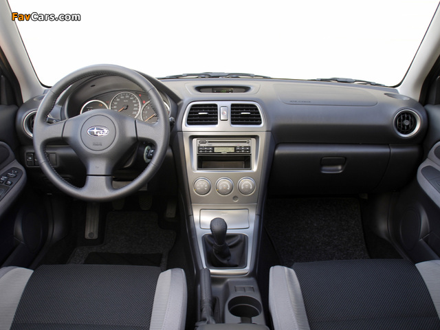 Pictures of Subaru Impreza 2.0R (GD) 2005–07 (640 x 480)
