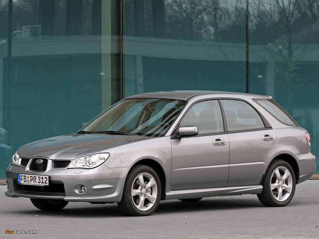 Pictures of Subaru Impreza 2.0R RS Wagon (GG) 2005–07 (1024 x 768)
