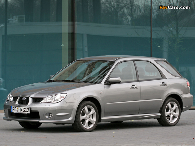 Pictures of Subaru Impreza 2.0R RS Wagon (GG) 2005–07 (640 x 480)