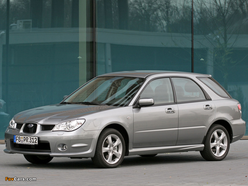 Pictures of Subaru Impreza 2.0R RS Wagon (GG) 2005–07 (800 x 600)