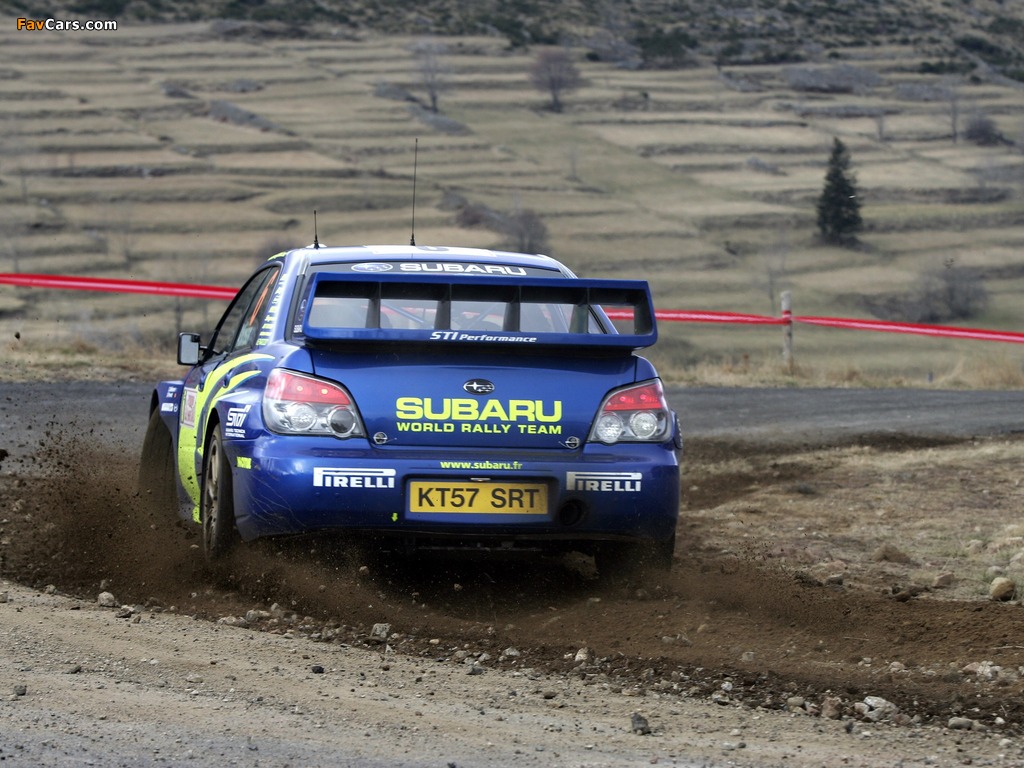 Pictures of Subaru Impreza WRC (GD) 2006–08 (1024 x 768)