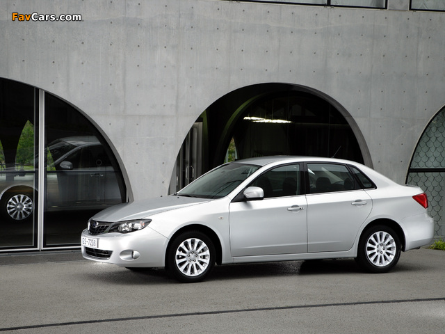 Pictures of Subaru Impreza 2.0R Sedan (GE) 2008 (640 x 480)