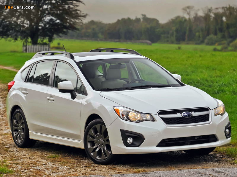 Pictures of Subaru Impreza Sport Hatchback US-spec 2011 (800 x 600)