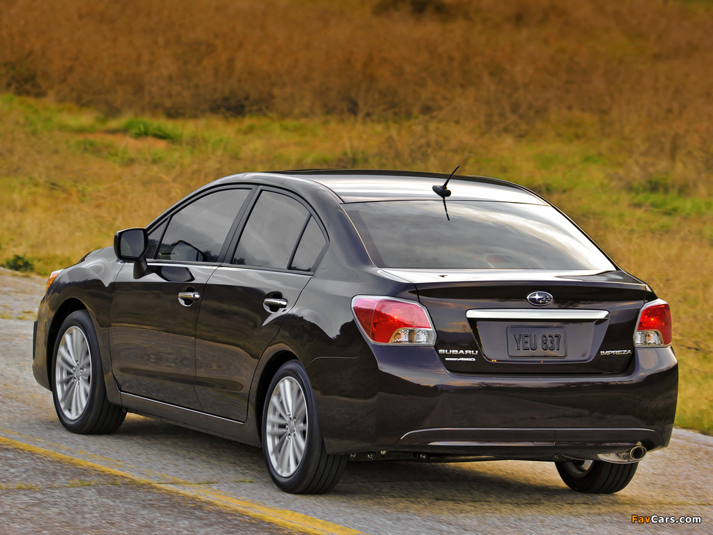 Pictures of Subaru Impreza Sedan US-spec 2011 (1024 x 768)