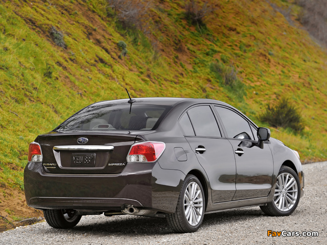 Pictures of Subaru Impreza Sedan US-spec 2011 (640 x 480)