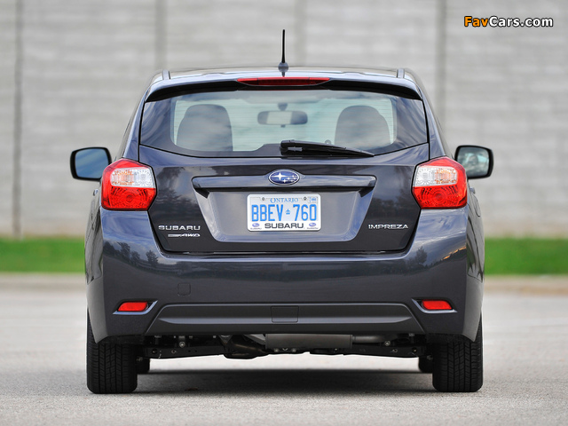 Pictures of Subaru Impreza Hatchback US-spec (GP) 2011 (640 x 480)