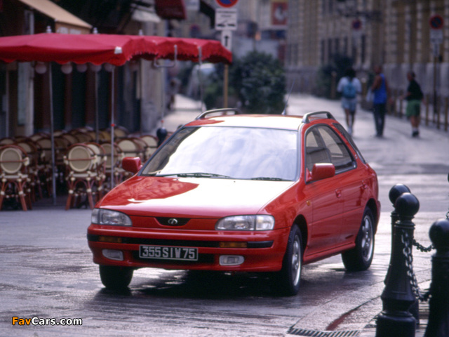 Subaru Impreza Wagon 1992–96 pictures (640 x 480)