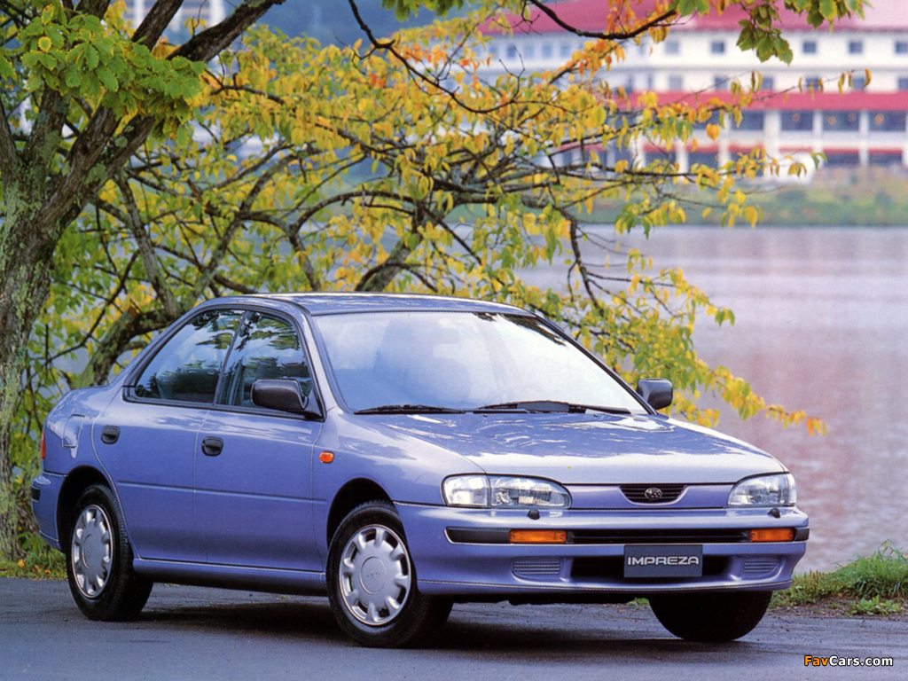 Subaru Impreza 1992–96 pictures (1024 x 768)