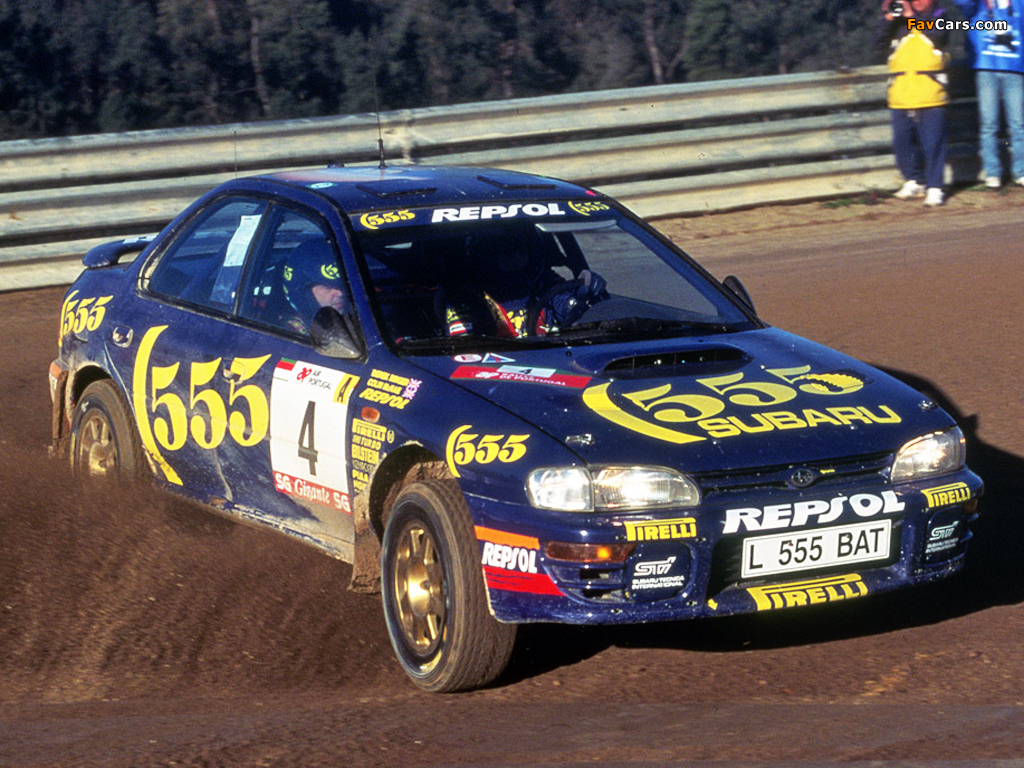 Subaru Impreza 555 1993–96 pictures (1024 x 768)