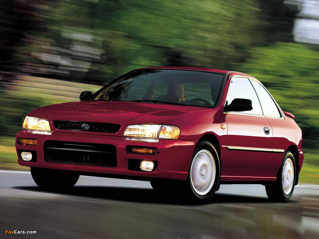 Subaru Impreza Coupe US-spec 1995–2001 photos (1024 x 768)