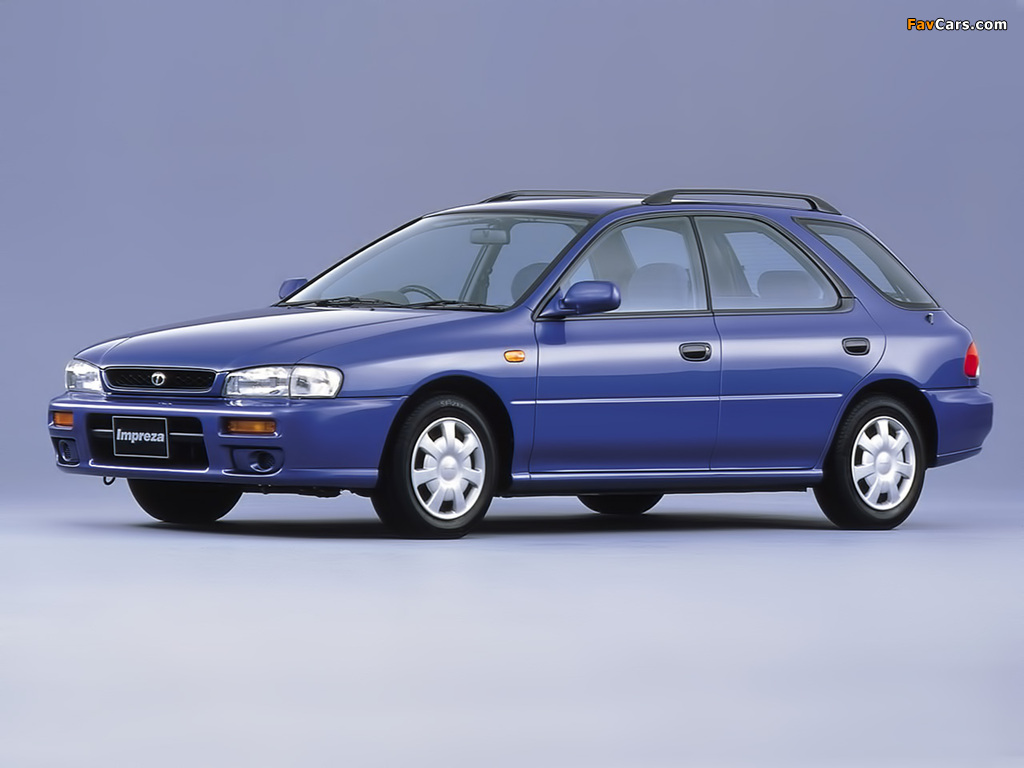 Subaru Impreza Wagon JP-spec (GF) 1996–2000 pictures (1024 x 768)
