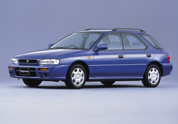 Subaru Impreza Wagon JP-spec (GF) 1996–2000 pictures