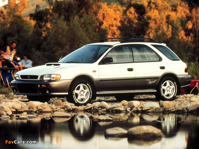 Subaru Impreza Outback Sport (GF) 1996–2001 pictures (640 x 480)
