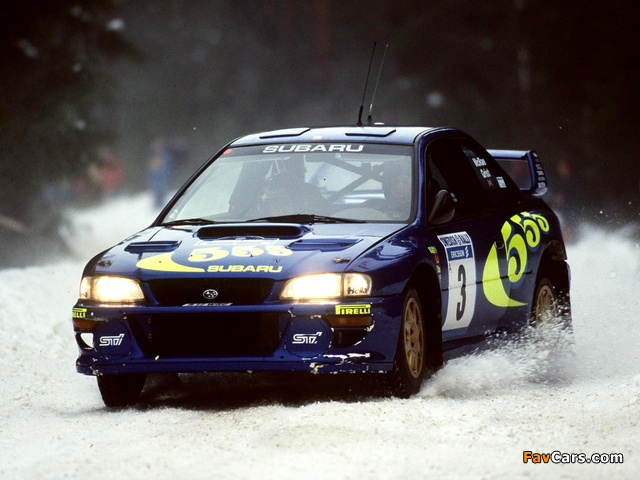 Subaru Impreza WRC (GC8) 1997–2000 wallpapers (640 x 480)