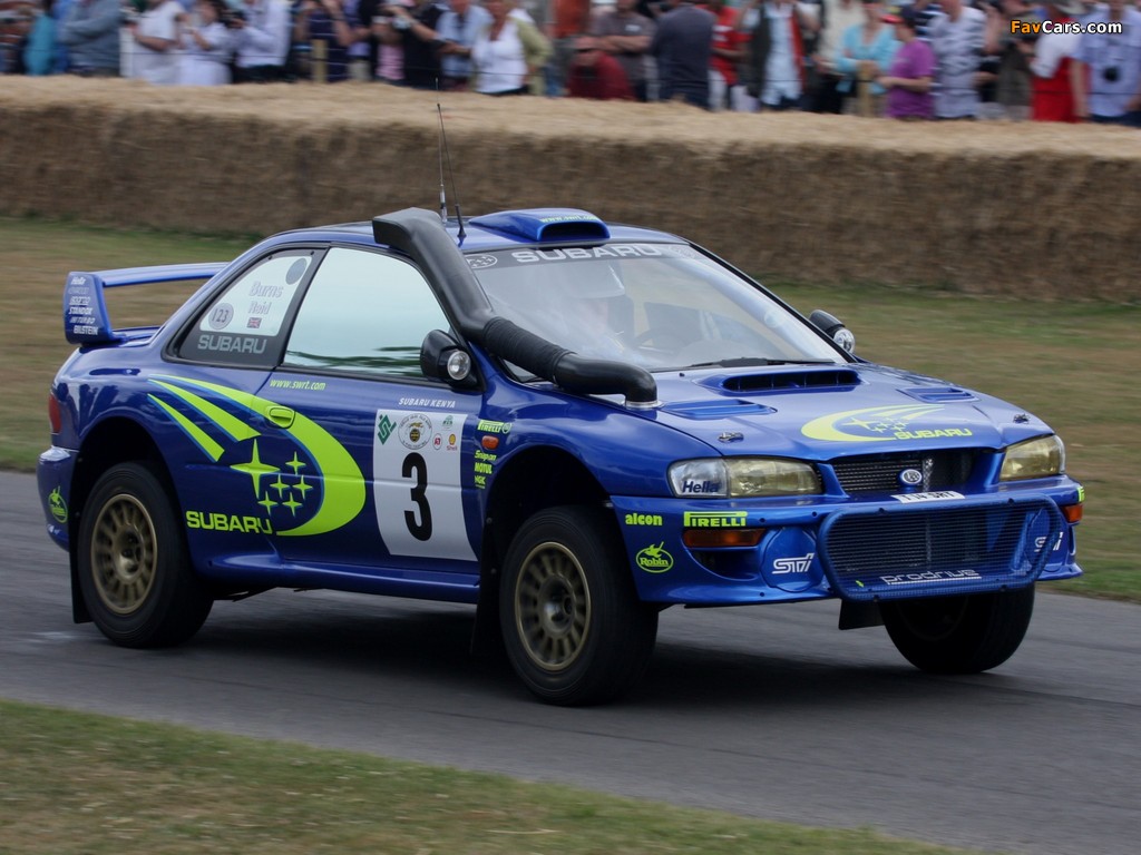 Subaru Impreza WRC (GC8) 1997–2000 wallpapers (1024 x 768)
