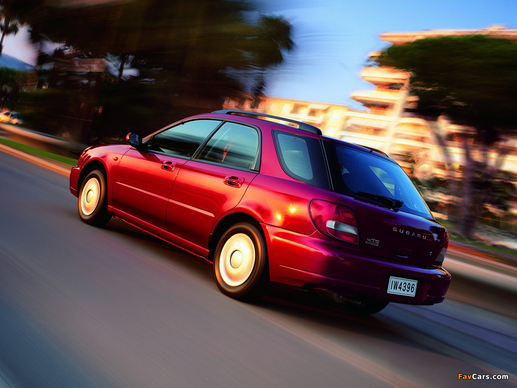 Subaru Impreza Sport Wagon 2000–02 images (1024 x 768)