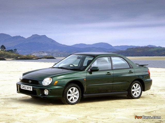 Subaru Impreza 2000–02 photos (640 x 480)