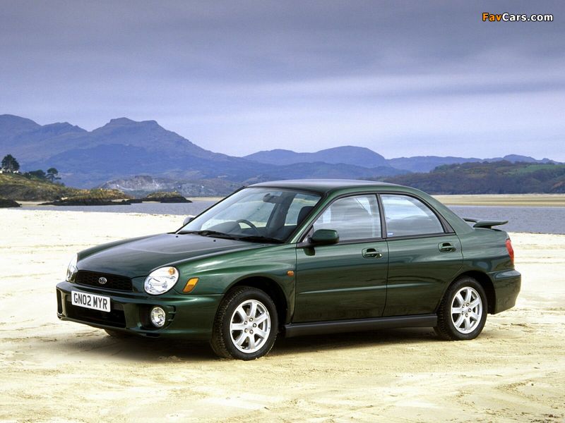 Subaru Impreza 2000–02 photos (800 x 600)