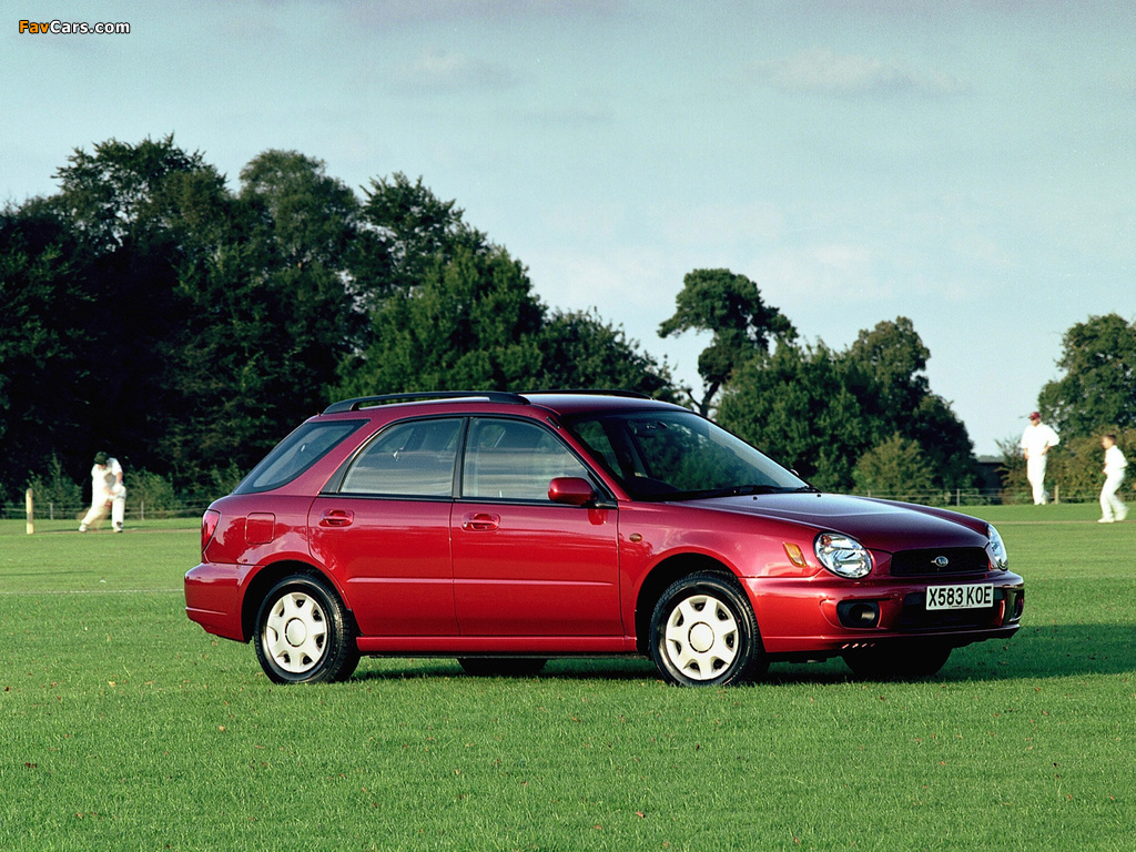 Subaru Impreza Sport Wagon 2000–02 pictures (1024 x 768)