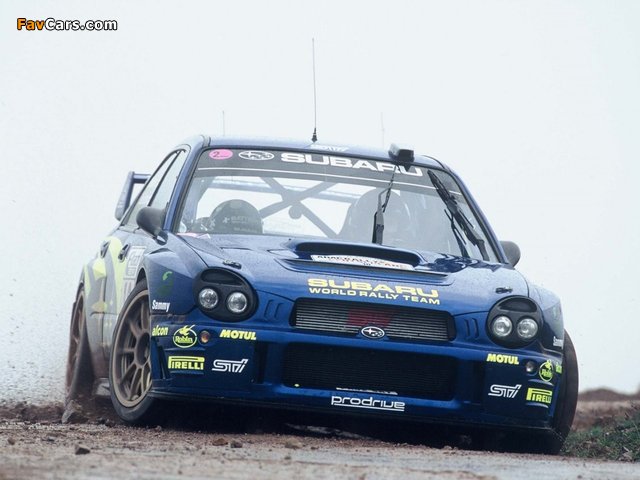 Subaru Impreza WRC 2001–02 images (640 x 480)