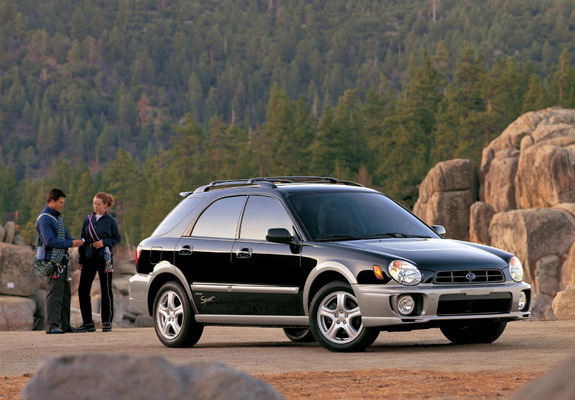Subaru Impreza Outback Sport (GG) 2001–03 images