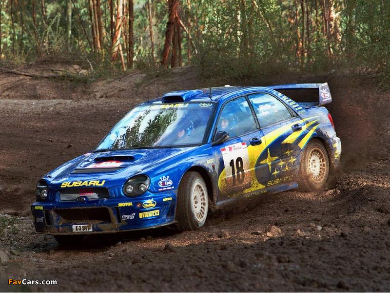 Subaru Impreza WRC 2001–02 photos (800 x 600)