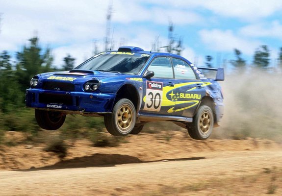 Subaru Impreza WRC 2001–02 photos