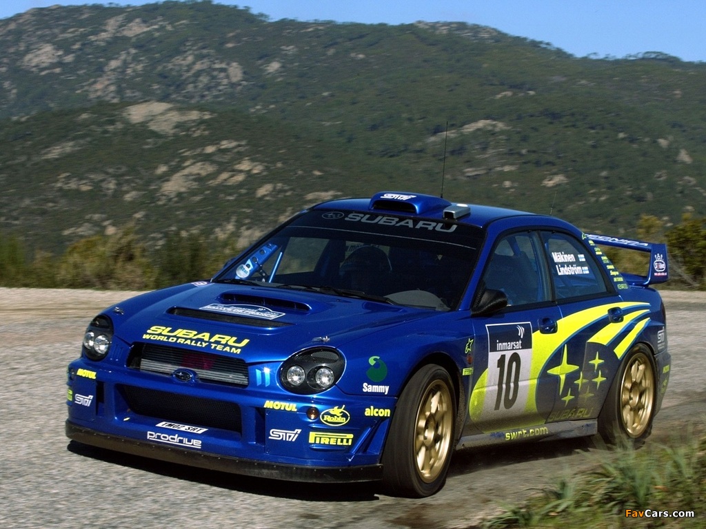 Subaru Impreza WRC 2001–02 pictures (1024 x 768)