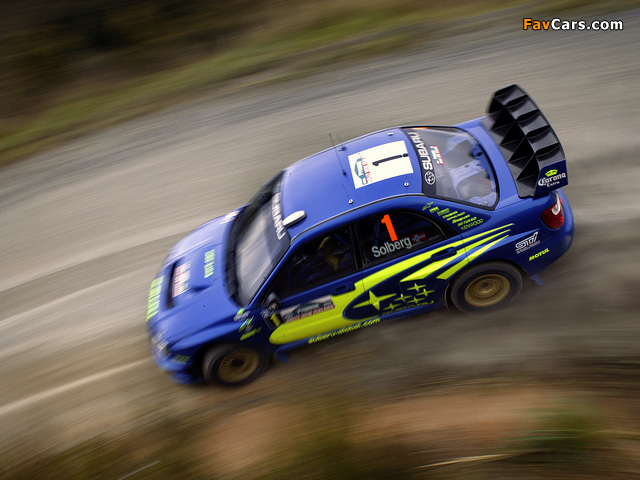 Subaru Impreza WRC 2001–02 pictures (640 x 480)