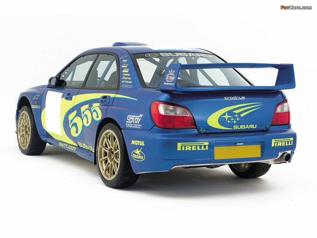 Subaru Impreza WRC 2001–02 wallpapers (1024 x 768)