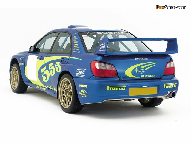 Subaru Impreza WRC 2001–02 wallpapers (640 x 480)