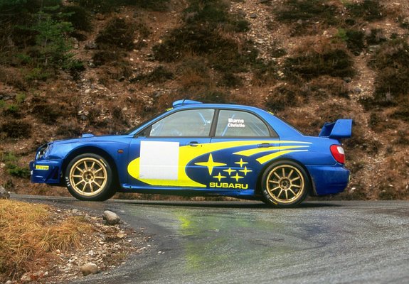 Subaru Impreza WRC 2001–02 wallpapers