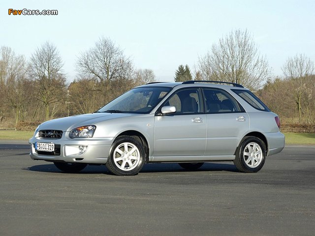 Subaru Impreza Sport Wagon (GG) 2003–05 images (640 x 480)
