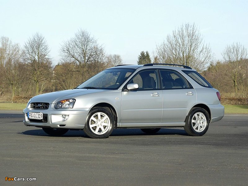 Subaru Impreza Sport Wagon (GG) 2003–05 images (800 x 600)