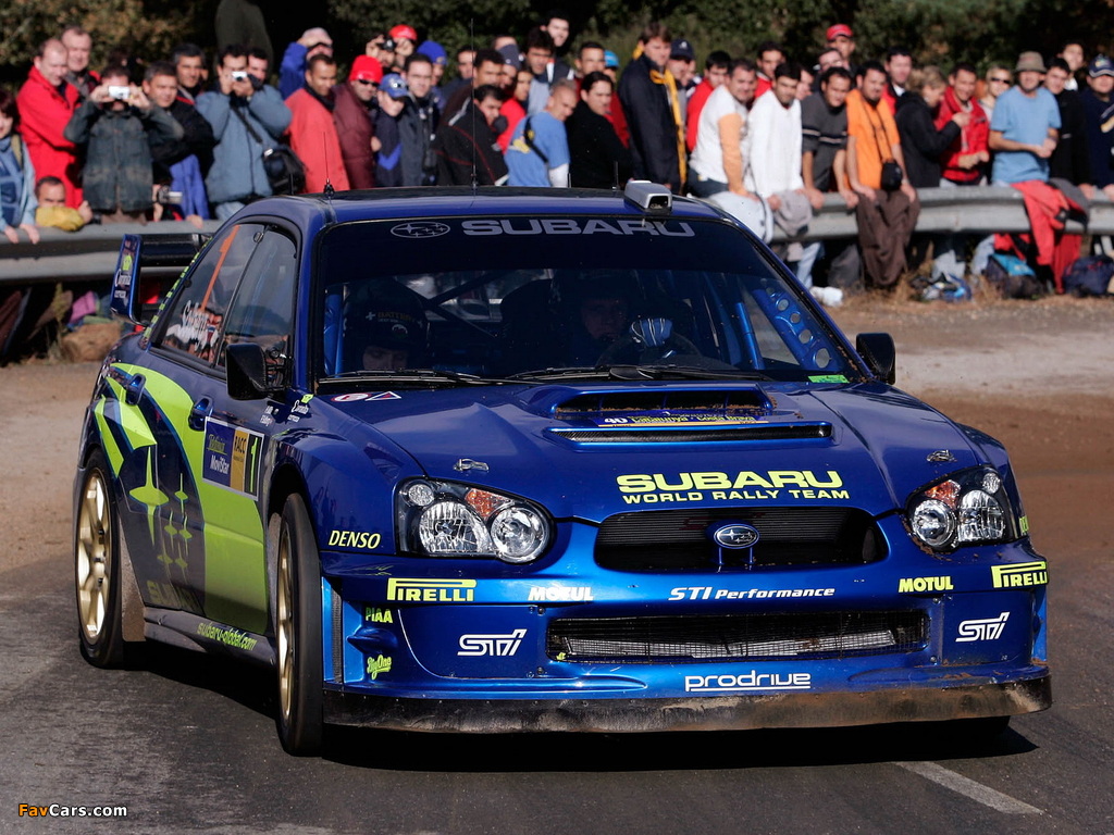 Subaru Impreza WRC 2003–05 photos (1024 x 768)