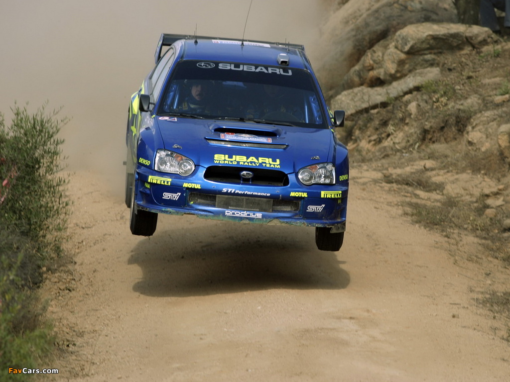 Subaru Impreza WRC 2003–05 photos (1024 x 768)