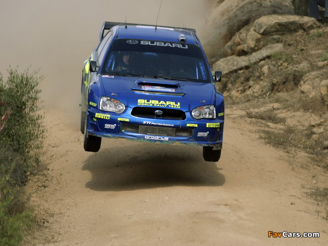 Subaru Impreza WRC 2003–05 photos (640 x 480)