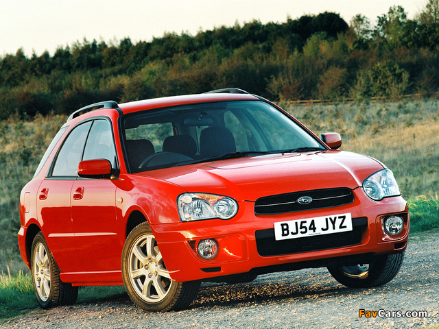 Subaru Impreza Sport Wagon UK-spec (GG) 2003–05 pictures (640 x 480)