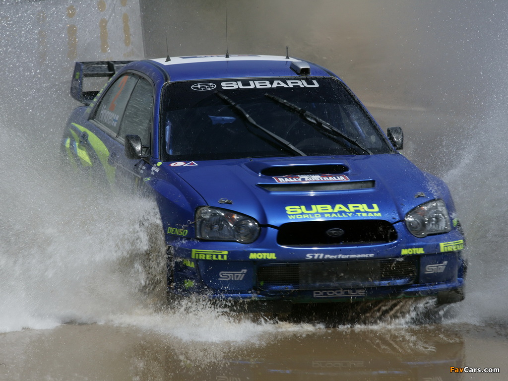 Subaru Impreza WRC 2003–05 wallpapers (1024 x 768)