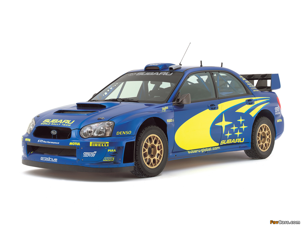 Subaru Impreza WRC 2003–05 wallpapers (1024 x 768)