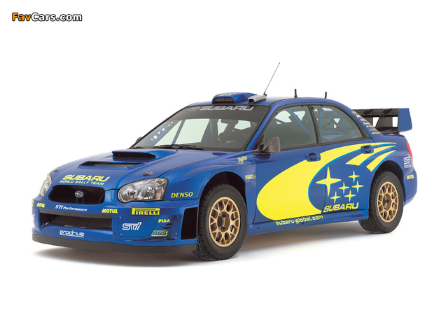 Subaru Impreza WRC 2003–05 wallpapers (640 x 480)